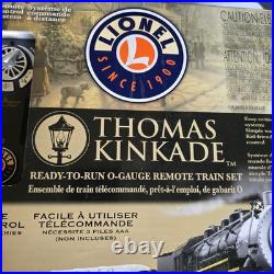 Lionel Trains, Thomas Kinkade Christmas Passenger LionChief Set 6-81395 Works