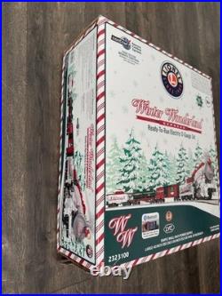 Lionel Winter Wonderland LionChiefBluetooth 5.0 Train Set O GAUGE 2323100 EUC Lionel Winter Wonderland LionChiefBluetooth 5.0 Train Set O GAUGE 2323100 EUC