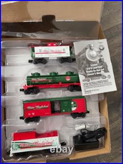 Lionel Winter Wonderland LionChiefBluetooth 5.0 Train Set O GAUGE 2323100 EUC Lionel Winter Wonderland LionChiefBluetooth 5.0 Train Set O GAUGE 2323100 EUC