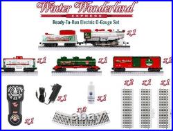 Lionel Winter Wonderland LionChiefBluetooth 5.0 Train Set O GAUGE 2323100 EUC