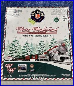 Lionel Winter Wonderland LionChief 5.0 Electric O Gauge Train Set with Bluetooth
