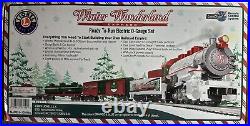 Lionel Winter Wonderland LionChief Train Set O Gauge Christmas train 1923150 New