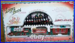 Logger Bears Express Christmas Musical Holiday Train Set Minty NEW opened 2 test Logger Bears Express Christmas Musical Holiday Train Set Minty NEW opened 2 test