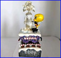 Looney Tunes Tweety's Christmas Train Danbury Mint Chwistmas Twain Vintage