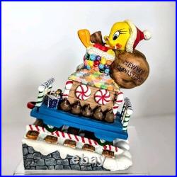 Looney Tunes Tweety's Christmas Train Danbury Mint Chwistmas Twain Vintage