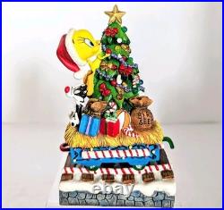 Looney Tunes Tweety's Christmas Train Danbury Mint Chwistmas Twain Vintage