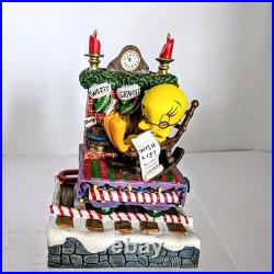 Looney Tunes Tweety's Christmas Train Danbury Mint Chwistmas Twain Vintage