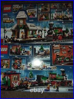 Lot Of 2 Creator Lego Sets 10259 10254 Winter Village Station Holiday Train New