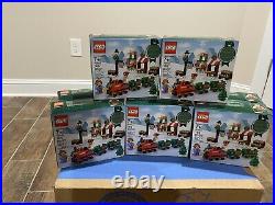 Lot Of (8)Lego Holidays Seasonal Lego Christmas -40262-Train Set