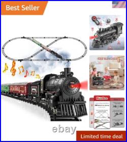 Luxurious Remote Control Train Set with Smoke & Lights Perfect Holiday Gift