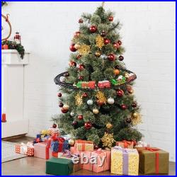 Luxury Electric Christmas Train Tracks Set Lights Sound Kids Toy Gift Tree Decor