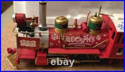 MINT Rudolph's Christmas? Town Express Train Set MASTER 7 CAR BUNDLE with COAs