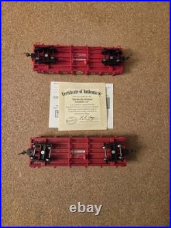 MINT Rudolph's Christmas? Town Express Train Set MASTER 7 CAR BUNDLE with COAs