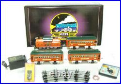 MTH 10-1190-1 Christmas Std Gauge Electric Passenger Train Set #10 LN/Box