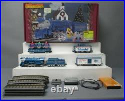 MTH 30-4095-0 Christmas RailKing 4-6-2 Bantam O Gauge Steam Train Set withLS EX