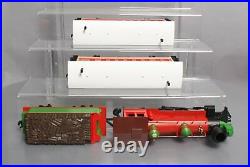 MTH 30-4141-0 Christmas RailKing 4-6-0 O Gauge Steam Train Set with LS/Box