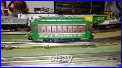 MTH-Rail-King Holiday Trolley Set 30-4028-0