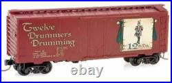 MTL 12 Days of Christmas Train Set Z Scale Z Gauge Micro-Trains Line Z 14 Cars