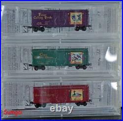 MTL 12 Days of Christmas Train Set Z Scale Z Gauge Micro-Trains Line Z 14 Cars