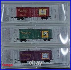 MTL 12 Days of Christmas Train Set Z Scale Z Gauge Micro-Trains Line Z 14 Cars