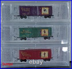 MTL 12 Days of Christmas Train Set Z Scale Z Gauge Micro-Trains Line Z 14 Cars
