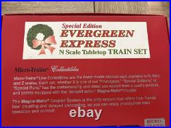 MTL-Micro Trains N Evergreen Express Special Edition Holiday Train New Open Box