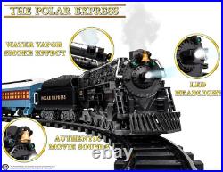 Magical Polar Express Train Set with Bluetooth Control & Stunning Light Effects