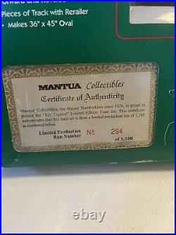 Mantua Collectibles Toy Express Limited Christmas Train Set 294/1500 NIB