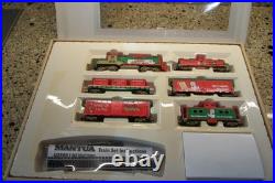 Mantua Limited Edition Toy Express HO Scale Christmas Train Set-Tested Works