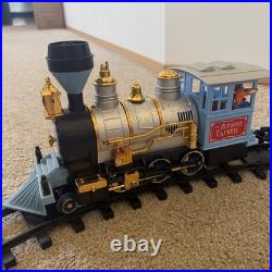 Memory Lane Rudolph's Red Nose Reindeer Express Train Set Christmas COMPLETE