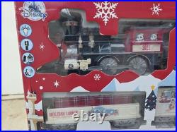 Mickey Mouse Holiday Express 12 Piece Christmas Train Set withLight & Sound Disney
