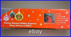 Mickey Mouse Holiday Express Disney 100 Special Edition Train Set Christmas Mickey Mouse Holiday Express Disney 100 Special Edition Train Set Christmas