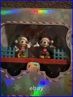 Mickey Mouse Holiday Express Disney 100 Special Edition Train Set Christmas Mickey Mouse Holiday Express Disney 100 Special Edition Train Set Christmas