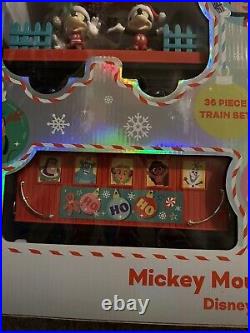 Mickey Mouse Holiday Express Disney 100 Special Edition Train Set Christmas Mickey Mouse Holiday Express Disney 100 Special Edition Train Set Christmas