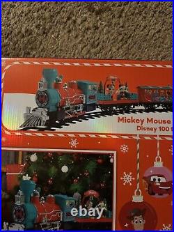 Mickey Mouse Holiday Express Disney 100 Special Edition Train Set Christmas Mickey Mouse Holiday Express Disney 100 Special Edition Train Set Christmas