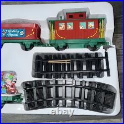 Mickey Mouse and Friends Christmas Train Set Disney NEW OPEN DAMAGED BOX