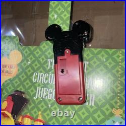 Mickey Mouse and Friends Christmas Train Set Disney NEW OPEN DAMAGED BOX