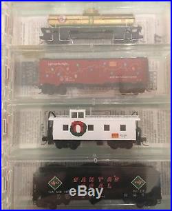 Micro Trains Complete Christmas Set from 1991-2003 (15 cars), NIB