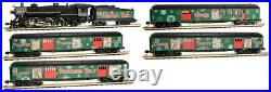 Micro-Trains MTL N-Scale Reindeer Belt Christmas Train Set Steam Loco/4 Cars