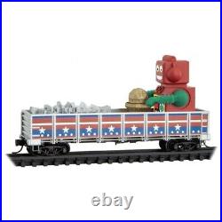 Micro-Trains N 99321386 Robot Christmas Holiday Train Set Diesel Freight Car Micro-Trains N 99321386 Robot Christmas Holiday Train Set Diesel Freight Car