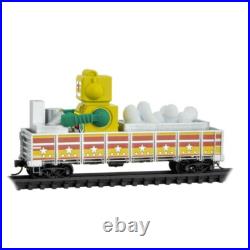 Micro-Trains N 99321386 Robot Christmas Holiday Train Set Diesel Freight Car