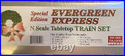 Micro-Trains N Scale Evergreen Express Table Top Set #1511, unopened