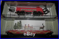 Micro Trains N Scale Husky Holiday Hauler Christmas Train Set #993 21 290 NIB