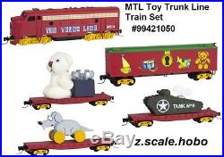 Micro-Trains Z Scale MTL Christmas F7 Toy Trunk Train Set NEW $0 SHIP TESTED