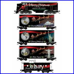 Microtrains N Scale Merry Christmas Around The World Holiday Train Set 99321370