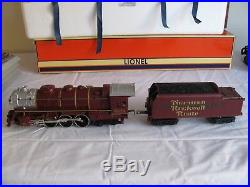 Modern Lionel O/O-27 Gauge Norman Rockwell Christmas Train set #631942 EX