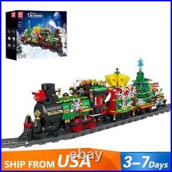 MouldKing 12012S Christmas Train Building Set 1457 Pieces, Technic Series