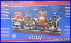 Mr. Christmas Animated Musical Santa's Train Express Working & Smokestack