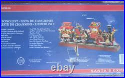 Mr. Christmas Animated Musical Santa's Train Express Working & Smokestack