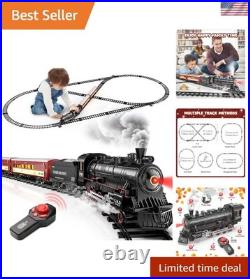 Multifunctional Light-Up Train Set with Remote Control Perfect Holiday Gift